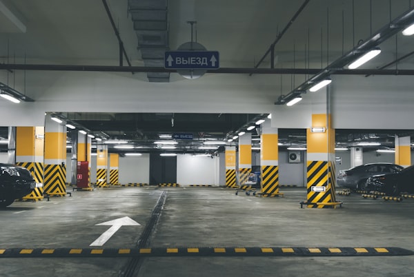 Church parking lot striping project